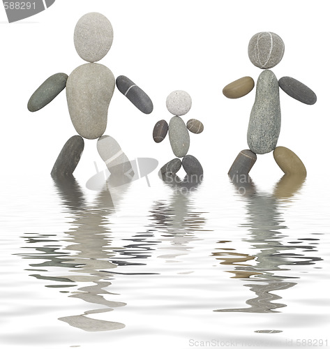 Image of pebble family