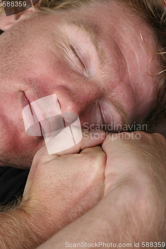 Image of Man sleeping