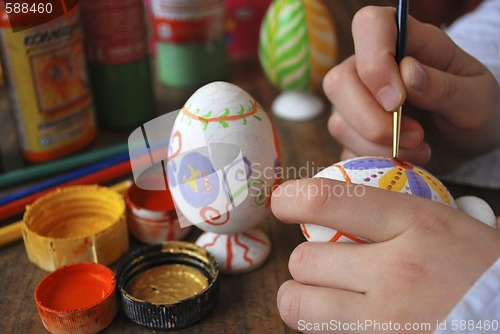 Image of Easter eggs