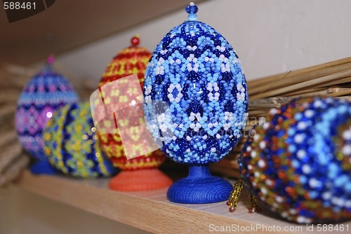 Image of Easter eggs