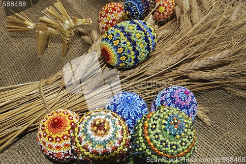 Image of Easter eggs