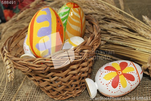 Image of Easter eggs