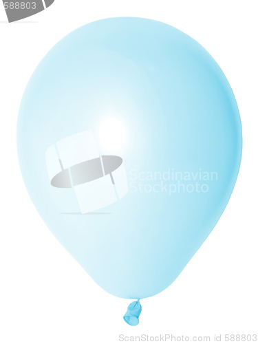 Image of blue balloon