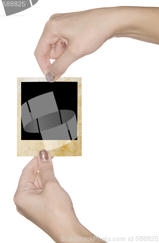 Image of photo in a hands