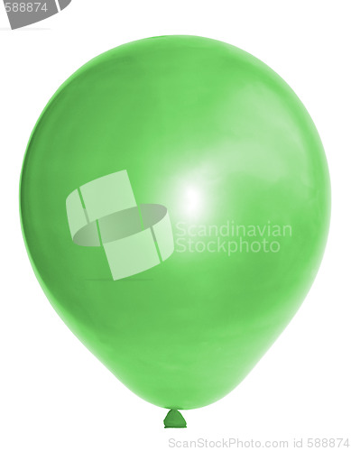 Image of green balloon