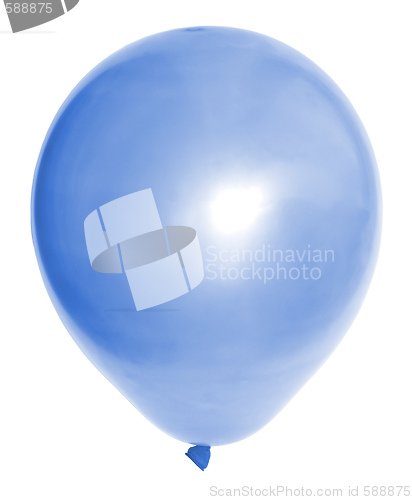Image of blue balloon