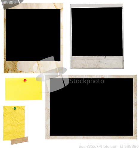 Image of polaroid and photo frame