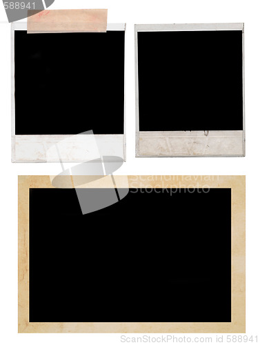 Image of polaroids and photo frame