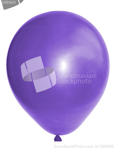 Image of violet balloon