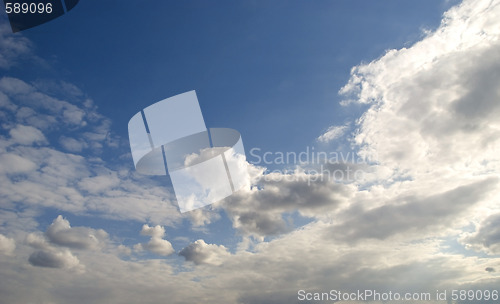 Image of blue sky