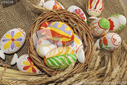 Image of Easter eggs