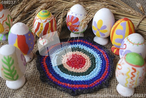 Image of Easter eggs