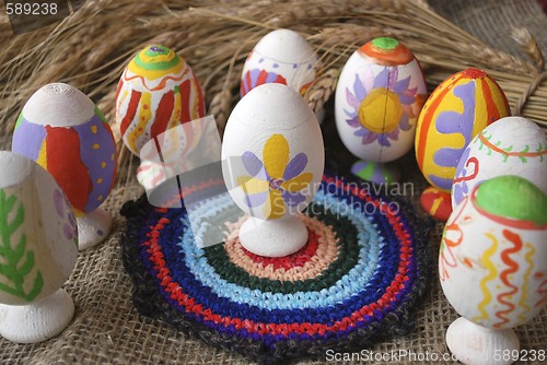 Image of Easter eggs