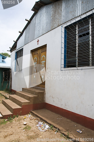 Image of entry iglesia la cosecha little corn island nicaragua