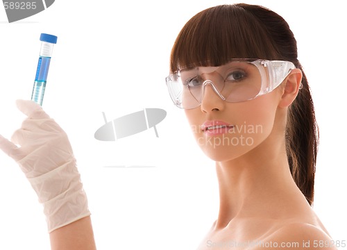 Image of lab work