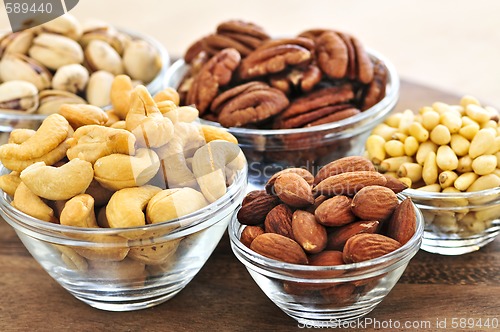 Image of Bowls of nuts