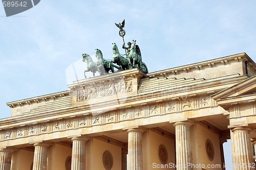 Image of Brandenburg Gate in Berlin