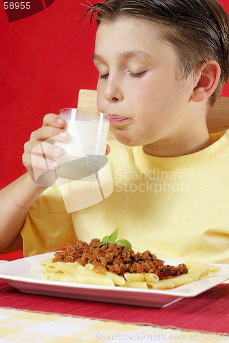 Image of Drinking Milk