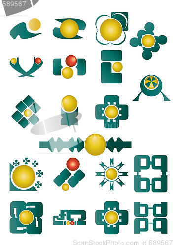 Image of Set of symbols