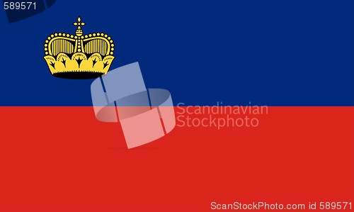 Image of Flag Of Liechtenstein