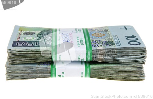 Image of Stack of polish zloty