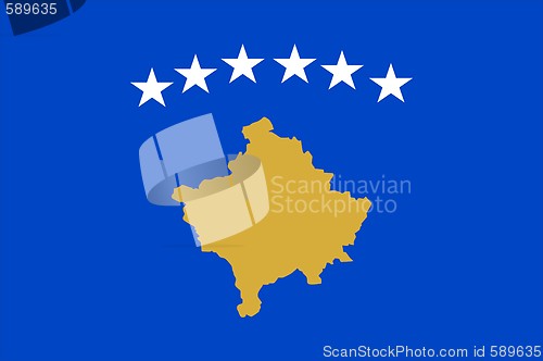 Image of Flag Of Kosovo