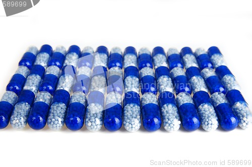 Image of Blue tablets