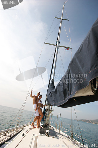 Image of Couple on cruise.