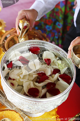 Image of Buddhist ceremony.