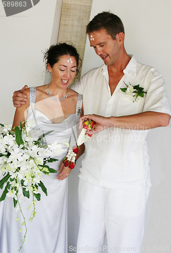 Image of Bride and groom.