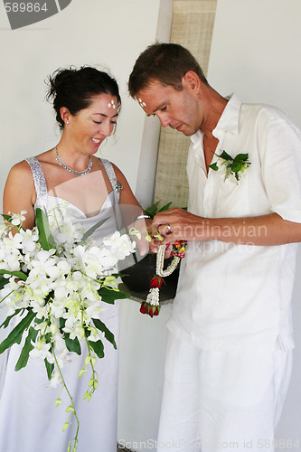 Image of Bride and groom.