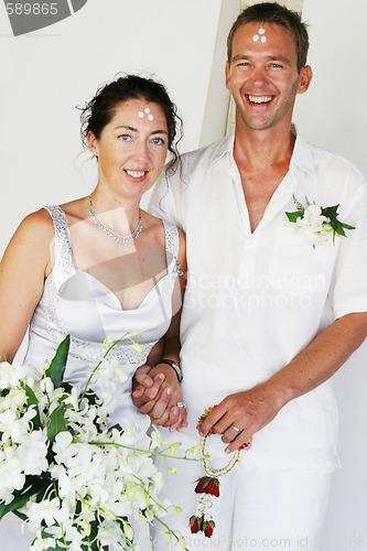 Image of Bride and groom.