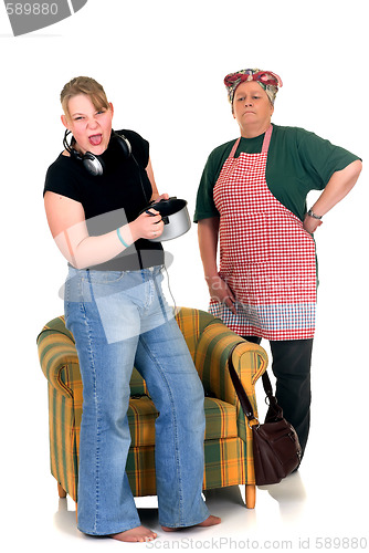 Image of Housewife with fussy eater