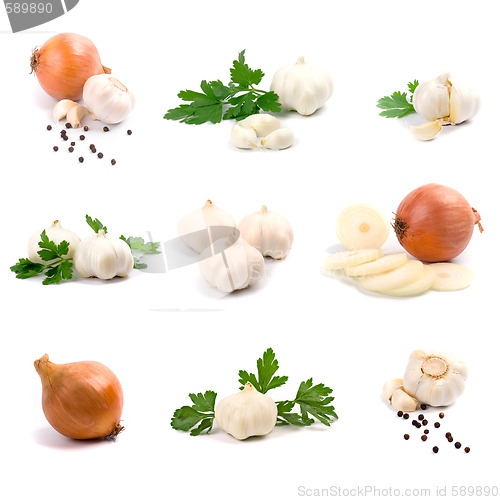 Image of garlic and onion