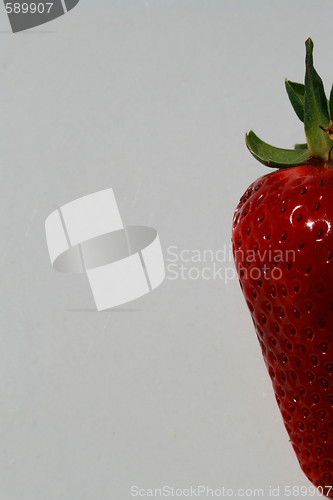 Image of Strawberry on a Plate