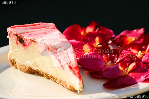 Image of Strawberry Cheesecake And Orchids
