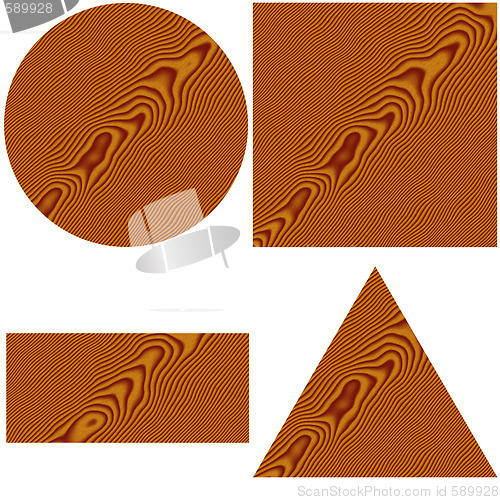 Image of Wooden Shapes