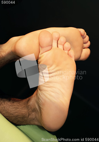 Image of Man healthy feet