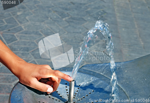 Image of Water drinking fountain