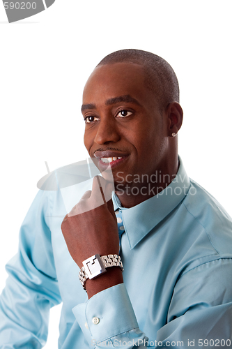 Image of African business face