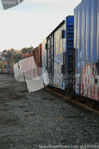 Image of Train Containers