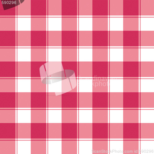 Image of checked weave