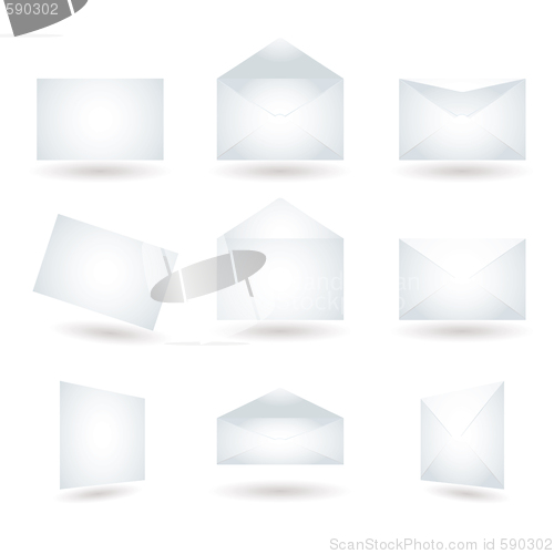 Image of envelope variation shadow