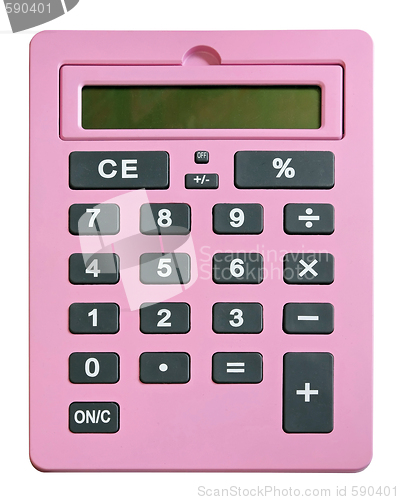 Image of Pink calculator
