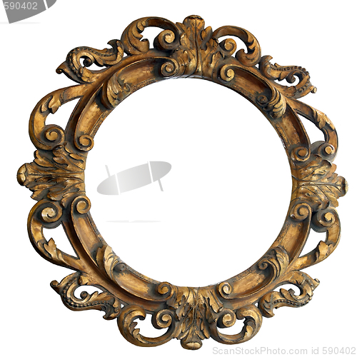 Image of Wooden mirror