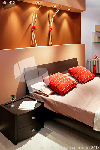 Image of Brown bed