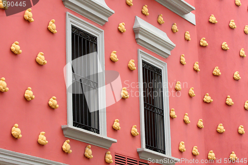 Image of Salvador Dali museum in Fugueres, Spain