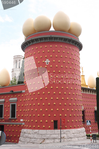 Image of Salvador Dali museum in Fugueres, Spain