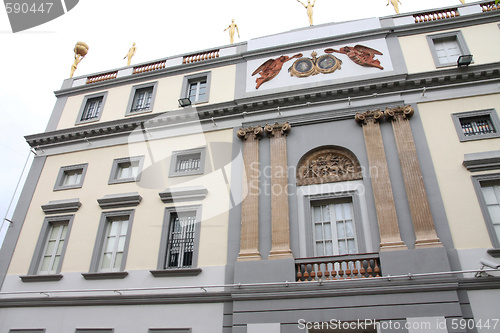 Image of Salvador Dali museum in Fugueres, Spain