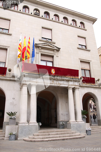 Image of placa de l'ajuntament in Fugueres, Spain